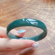 冰種藍水雪花棉翡翠手鐲 | 16圍 | 天然A貨翡翠 |  送禮