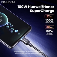 【hot】◑☞❧UGREEN 6A 100W Aluminum shell  Nylon Type C Fast Charger USB Cable for Huawei P20/mate 30/p4