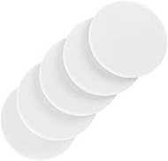 Enwye 5 Pieces 100 x 6mm Wool Felt Polishing Pad for Polishing Glass, Plastic, Metal, Marble Polishi