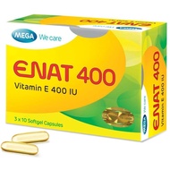 Enat 400 bổ sung Vitamin E ngăn lão hóa - Hộp 30 viên