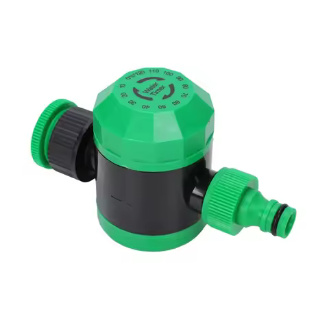 1pc Mechanical Timer Garden Irrigation Adjustable Two-Hour Timer Irrigation Controller Faucet Water 