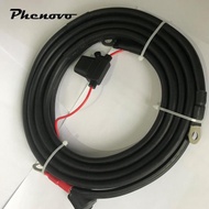 [Phenovo] 2 Meters Battery Power Cables for Yamaha 60hp 75hp 80hp 90hp Outboard Engine
