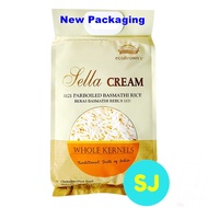 Ecobrown's Sella Cream Basmathi Rice (Parboiled) 2kg / 5kg Basmati Rice 5kg Basmati Rice