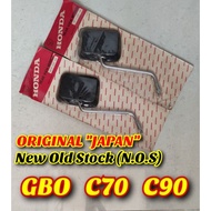 CERMIN JAPAN HONDA GBO C70 C90 RAGA KEPOK ABSORBER L BAR FOOTREST CASING STAND SPORTRIM RIM GBOJ FAM