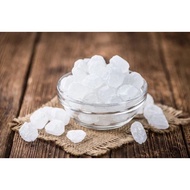 White rock sugar cubes for cooling tea