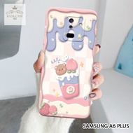 HP Samsung A6 Plus Case - Rajacase - Samsung A6 Plus casing - Cute case Motif - Cellphone protector 