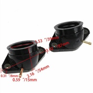 2Pcs Carb Carburetor Interface Intake Boot For Yamaha VIRAGO XV400 500 535 2GV-13586-00-00