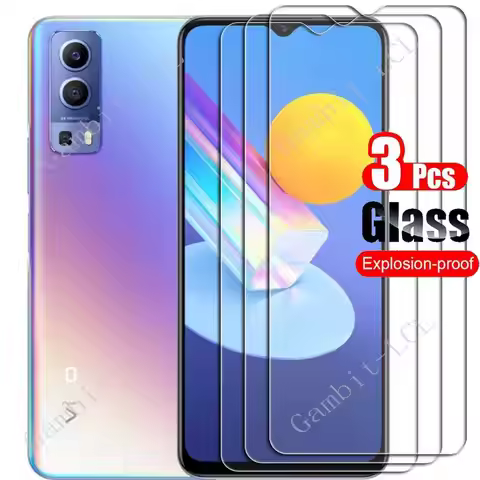3PCS Tempered Glass For Vivo Y72 5G 6.58" Protective Film ON VivoY725G VivoY72 Y 72 Y75s VivoY75s V2