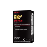 GNC Mega Men 50 Plus, 120 Caplets