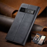 Card Case Leather Google 10 Business Phone pixel 9 Pro XL 9 8A 6 7