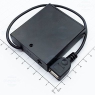 Battery Box, 4xAA USB Battery Tray On-Off Switch Cover