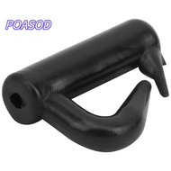 MAYSHOW 200PCS Rotating Snaps, Black Plastic Clevis Snaps, Portable Lightweight 13mm Spinner Snaps F