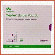 496200 Molnlycke Mepilex Border Post Op 9cm x 10cm 10's