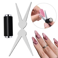 Cat Eye Manicure Tools Double Headed Y-shaped Cylindrical Nail Nail Art Stripes Versatile Tools I4t0