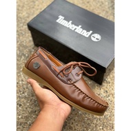 [READY STOCKS] TIMBERLAND LOAFER BROWN GUMSOLE NEW