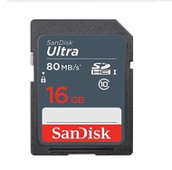 Thẻ nhớ SD 16GB Sandisk (80Mb/s) - Shop giao màu ngẫu nhiên Chính Hãng