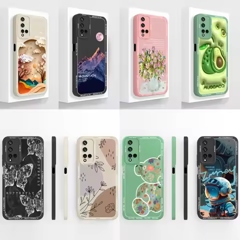 For Huawei Nova 5T Case For Honor 20 Pro 20S Creative Back Cover For Huawei Nova 5 T Honor20 Funda S