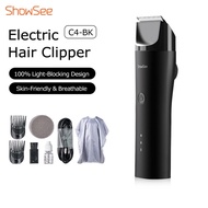 ShowSee Waterproof Stainless Steel Electric Hair Clipper Set