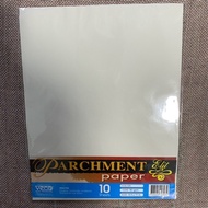 10 Sheets Veco Parchment Paper 8.5x11 Short 80GSM Diploma Birth Certificate Tracing Paper Drawing