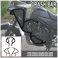For Honda NX500 NX400 2024-2025 Engine Guard Highway Crash Bar NX 500 400 Motorcycle Frame Protectio
