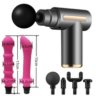 [Ready Stock] Fascia Gun Modified Head Massage Girl Multifunctional Adapter Replacement Silicone Acc