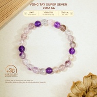 Ngoc Dan Tam - Super Seven Bracelet 7mm 6A - Fire Element & Earth Element