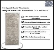 PINTU KAMAR MANDI ALUMINIUM PVC/PINTU TOILET KAMAR MANDI MINIMALIS 