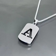 English Words 26 Letter Necklace Taigang Chain Male Female Student Couple Clothing Accessories Niche
