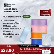 [SG Stock]Bambu Lab PLA Translucent Filament [Original]