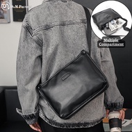 READY STOCK🔥 D&M M6 Shoulder Leather Sling Bag (11") Messenger Adjustable Strap A4 Compartment Outin