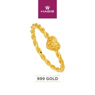 HABIB 999/24K Yellow Gold Ring 9200079Y