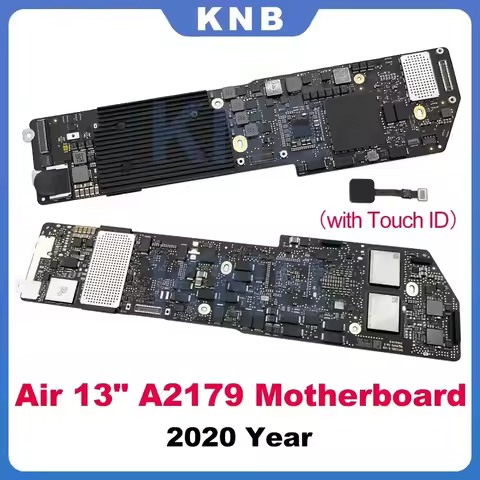 Laptop A2179 Motherboard For Macbook Air 13" A2179 Logic Board with Touch ID i3 i5 128G 256G 512GB 2