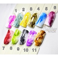 BLOOMING GEL 15 MARBLE NAILART WATERCOLOR NAILML