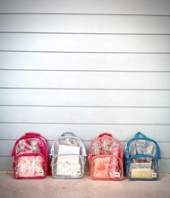 百寶 BAGTORY | Hello Backy 收納背包 (BB33N 透明系列)