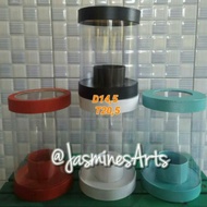 Round Flower Box'D14.5cmH20.5cm, D14.5T15cm, D14.5T28/Box Mica Flower Box Round Mica Box