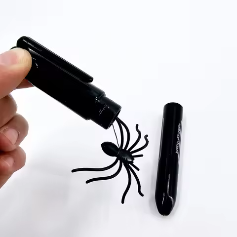 Scare Prank Spider Pen Magic Tricks 3D Jumping Spider Magic Gag Close-up Party Prank Toys Comedy Pro
