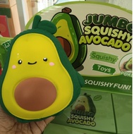 Jumbo Squishy Avocado Squishy Toys Cute Avocado Stress Relief Toy, 1pcs