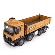 HUINA 1536 New 12-Channel 1:14 Alloy Remote Control Full-Scale 8-Wheel Heavy-Duty Engineering Dump T