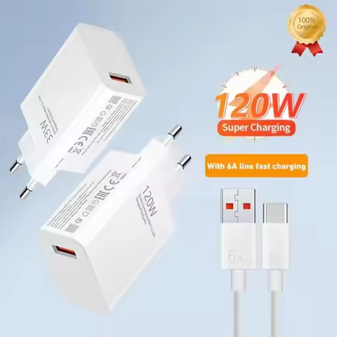 120W Charger Original GaN Super Fast Charge 67W 55W 33W EU Quick Charger 1M Cable For Xiaomi 17 15 U