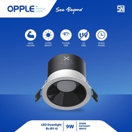 Opple LED Downlight-BY R75 9W Daylight 5700K – Energy-Saving LEDDownlightRc-BY R75-9W-5700-BK