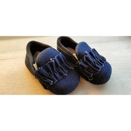 Baby Shoes - Children's Shoes- PREWALKER - levis denim slip on BABY Shoes