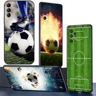 Samsung Galaxy A22 4G A22 5G A32 4G A32 5G A42 5G A23 5G A33 5G A53 5G A73 5G Soft Phone Case TPU Silicone Cover FM169 Football Design 1