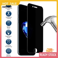 SF  Screen Protector Round Edge 9H Hardness Tempered Glass Privacy Screen Protector for iPhone X XS XR 8/7/6/6S Plus