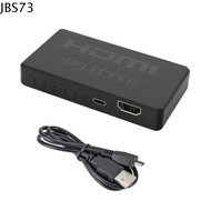 JBS73 อุปกรณ์หน้าจอเดียวกัน 4K HDMI Video Splitter 1ใน4ออก 4K 2K HDMI1.4 เล็กๆน้อยๆ HDCP เอชดีพี สำห