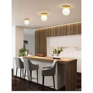 Creative Log Lamp Wind Lamp Aisle Nordic Foyer Entry Ceiling Lamp Corridor New Simple Entrance 2022 