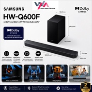 Samsung HW-Q600F/XM 3.1.2ch Soundbar Dolby Atmos DTS:X Q-Symphony HDMI eARC