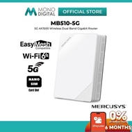 Mercusys MB510-5G AX1500 / MB520-5G AX3000 5G Wireless Dual Band WiFi 6 Router with Nano Sim Card Sl