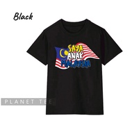 Baju Merdeka Lil Kids tshirt Saya Anak Malaysia Kids Cotton T-Shirt Baju Budak