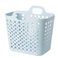 (IK) SLIBB 24L FLEXIBLE LAUNDRY BASKET BLUE