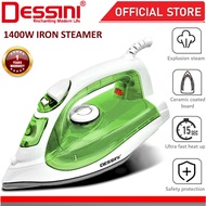 DESSINI ITALY 1400W Electric Ceramic Soleplate Garment Steam Iron Sprayer Steamer Clothes Brush / Se